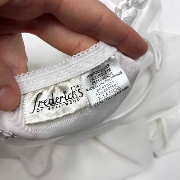 Fredericks‎ of Hollywood chiffon chemise Sz XL - Picture 7 of 7